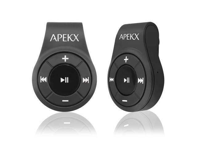 Clip Bluetooth Audio Adapter for Headphones, Headset, Speaker, Wireless Receiver with MIC for Hands-Free Call and Music