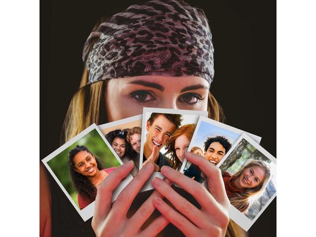 Instax Square Instant Film - 10 Exposures - for use with the instax Square Instant Camera + Quality Photo Microfiber Cloth
