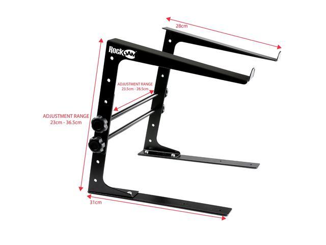 Portable DJ Laptop Stand with Adjustable Height, Anti-Slip Design, Works For Laptops, Controllers & CD Players