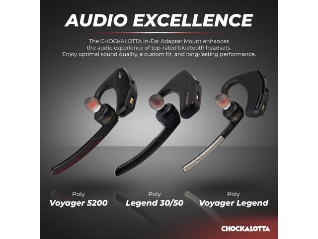 Eartip Adapter Compatible with Voyager 5200, Voyager 50/30 Series & Legend Classic Headsets (1-Pack)