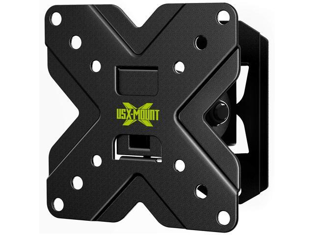 Small TV Wall Mount Monitor Bracket RV TV Mount with Swivel and Tilt VESA Wall Mount for 10-26 27 32 inch LED OLED TVs and Monitors - VESA Size...