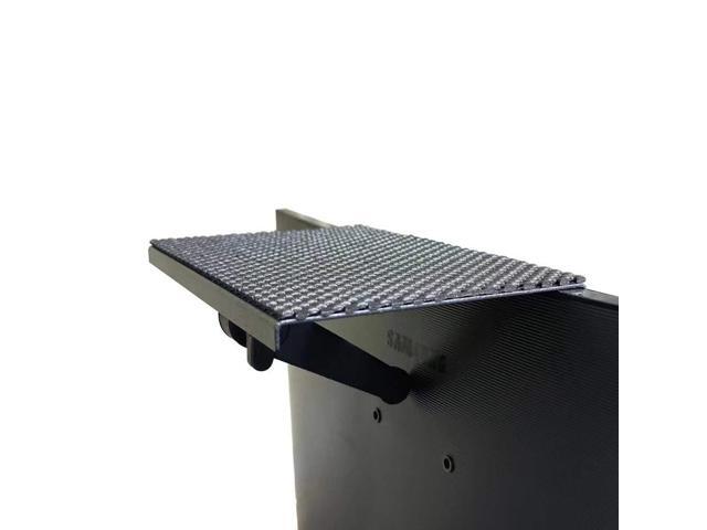 TV Top Shelf Mounting Bracket 8 Inch Flat Panel Mount Adjustable Mount on Monitors to Hold Cable Boxes, Camera, Streaming Devices, Media Boxes,...