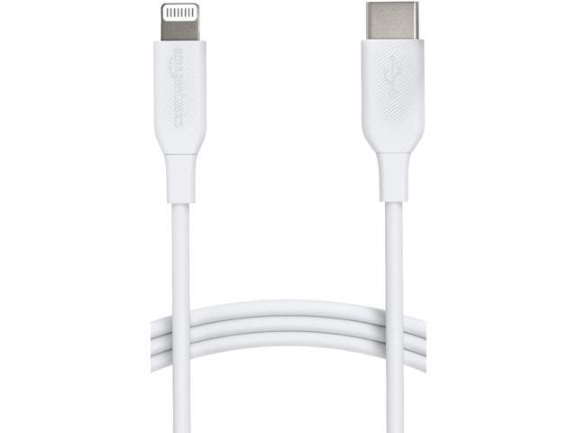 USB - C to Lightning Charger Cable, MFi Certified Charger for iPhone 14 13 12 11 X Xs Pro, Pro Max, Plus, iPad, 6 foot, White