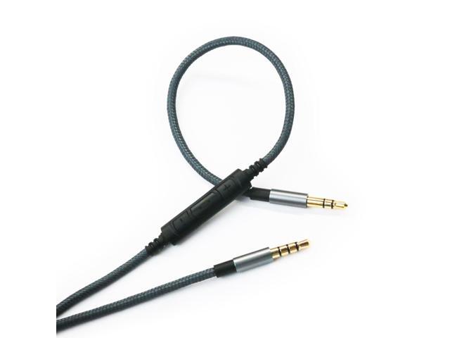 3.5mm to 3.5mm Male Audio Cable Compatible with Hesh, Hesh 2, Hesh3, Crusher, Grind Headphones, Remote Volume Control Mic Compatible with Samsung...
