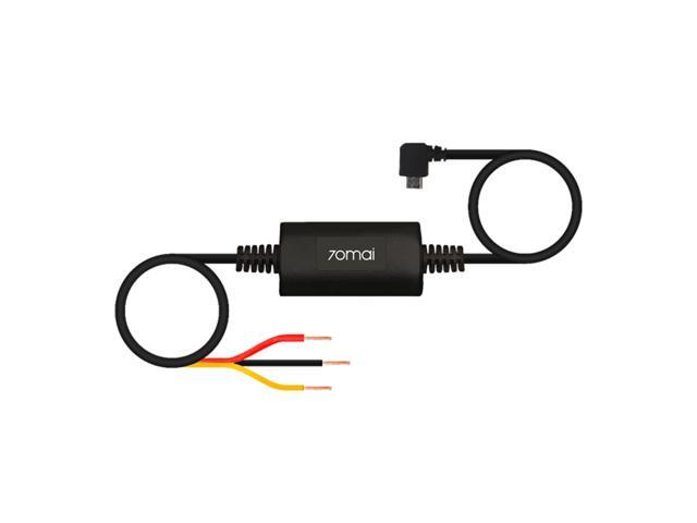 Hardwire Kit, 10ft Micro USB Dash Cams, 12V-30V to 5V/2.4A, Low Voltage Protection 11.8V, 24 Hour Parking Surveillance Power Supply for Car Cameras