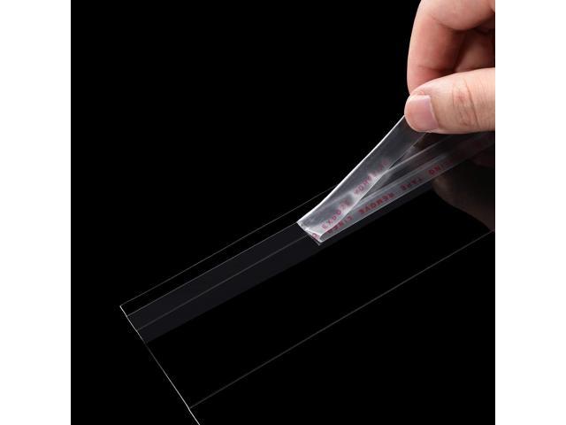 60 Pieces Clear Cellophane Bags Self Sealing Clear Sleeves Transparent Sealing Bag for Art Print Photo Framing Mats and Craft Wrapping, 5 x 7 Inch,...