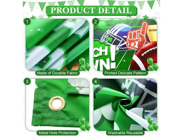 Birthday Party Decorations Super Game Backdrop Banner Bowl Theme Birthday Party Supplies Touchdown Banner Decor