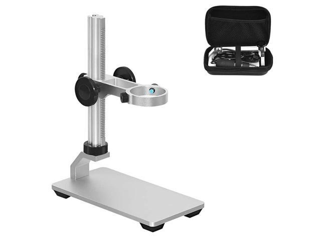 Universal Microscope Stand Pro, Stable Professional Aluminum Alloy Scope Base Holder Support Bracket for Max Diameter 1.4' USB Digital Wireless...