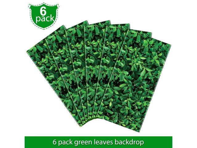 54 x 108 Inches Jumbo Green Leaves Photography Leaf Backdrop 3D Waterproof Tree Leaves Background Photo Booth Prop Green Leaf Tablecloths for Baby...