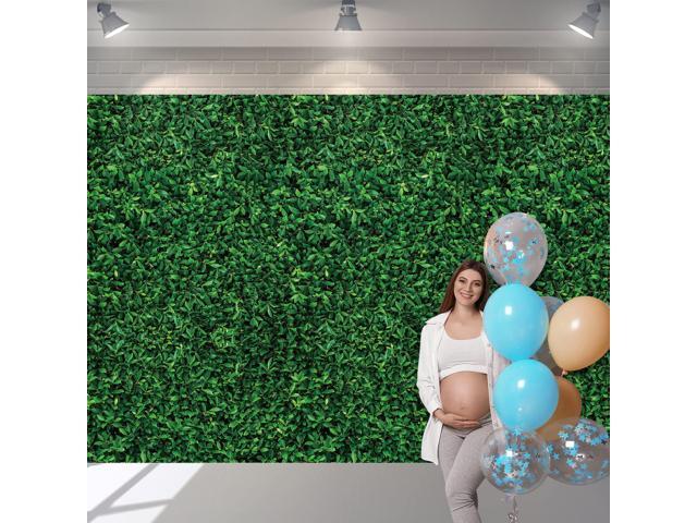 54 x 108 Inches Jumbo Green Leaves Photography Leaf Backdrop 3D Waterproof Tree Leaves Background Photo Booth Prop Green Leaf Tablecloths for Baby...
