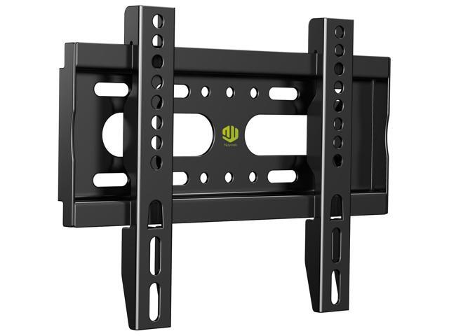 TV Wall Mount Bracket Low Profile Fixed for 14-43 Inch Flat Screen TVs & Monitors Up to 55lbs, Universal TV Monitor Mount Fits 8' Wood Studs Max...