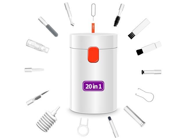 20-in-1 Cleaning Kit for Earbud Laptop Keyboard, Electronic Cleaning Kit Compatible with Computer PC Cell Phone, Charging Port