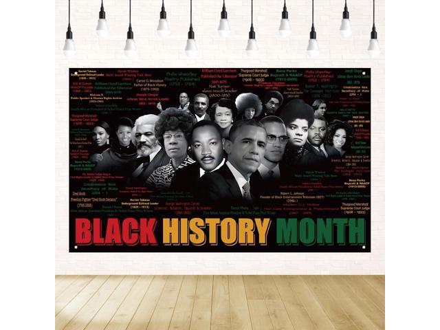 Decorations Juneteenth Banner History Month Decorations for Home Party