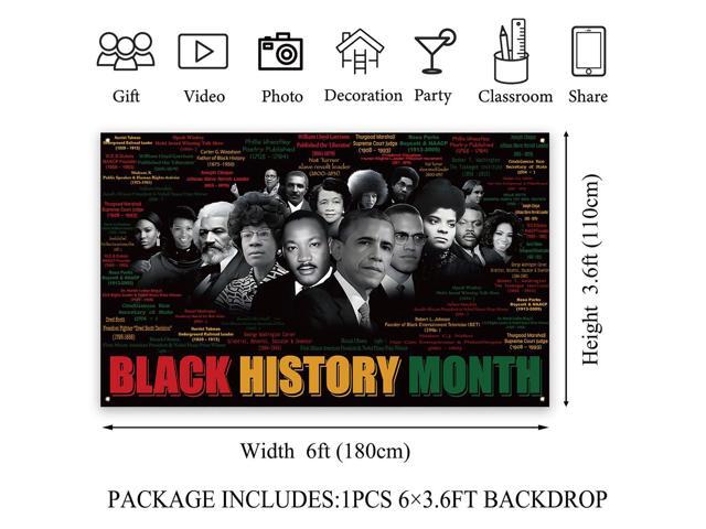 Decorations Juneteenth Banner History Month Decorations for Home Party