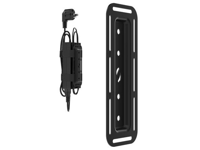 Universal Small Mounting Bracket Compatible with Small Devices, Modems, Power Blocks, Mount on The Wall or Under Your Desk, Vertically or Horizontally