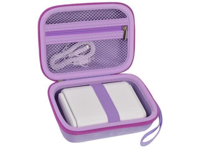 Case Compatible with Travel Router Wireless, Portable WiFi Storage Holder for Ethernet Cable & Power Adapter (Box Only) - Purple