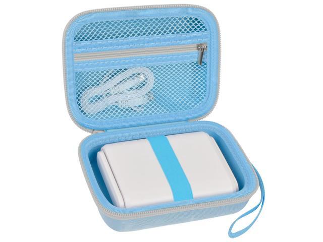 Case Compatible with Travel Router Wireless, Portable WiFi Storage Holder for Ethernet Cable & Power Adapter (Box Only) - Blue