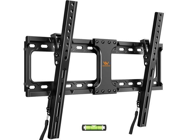 Tilting TV Wall Mount for 32-90'' TVs, Low Profile TV Mount Bracket, Safe Lock & Quick Release, Max VESA 600x400mm, 24 inch Studs, 132 lbs, Fit...