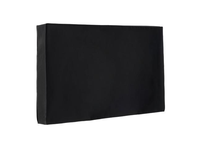 Waterproof Outdoor TV Cover for 48' - 50' Flat Screen TVs, Fits up to 47'L x 29.7'H, Black