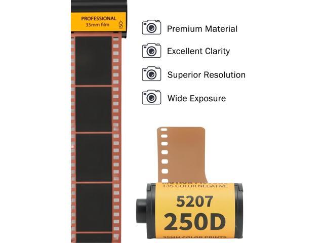 35mm Film Roll, 35mm Camera Film Roll, 200 to 250 Light Sensitivity Color Print Film Roll for 135 Camera