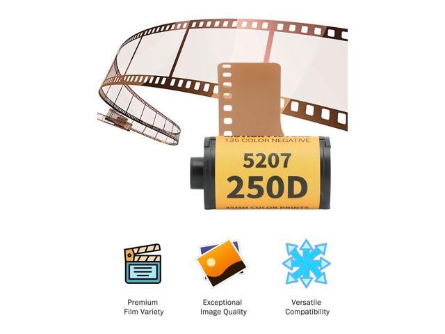 35mm Film Roll, 35mm Camera Film Roll, 200 to 250 Light Sensitivity Color Print Film Roll for 135 Camera