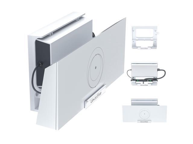 2 in 1 Router Mount, Mesh Router Wall Mount and Power Supply Mounting Kit Accessories, Space Saving Standard Bracket Holder