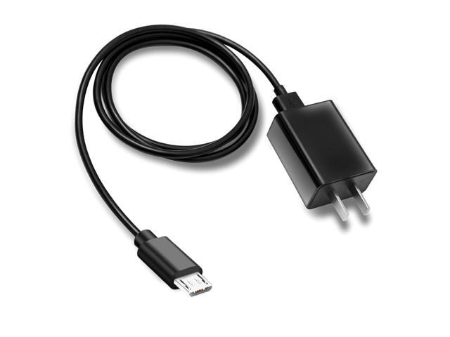 5V 2A 1A Fast Wall Charger 10ft Long Micro USB Type B Charging Cable Cord for E-Reader, Fire HD, Android Phone & More