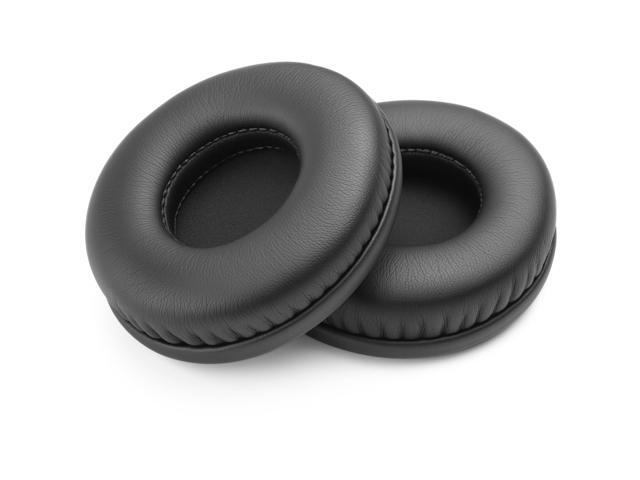 Ear Pad for Headset Headband - Soft Memory Foam with Leatherette Earpiece Cover, 2-Pack, Replacement for Ear Cushions