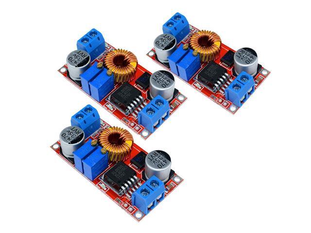3pcs XL4015 5A DC to DC CC CV Lithium Battery Step Down Charging Board Led Power Converter Charger Step Down Module