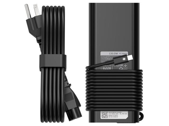 Charger for 130W Laptop USB C Type C AC Adapter for XPS 15 17 2in1 9575 9500 9700 Precision 5530 2in1 5550 5750 3560 Latitude 7410 7310 7210 9410...