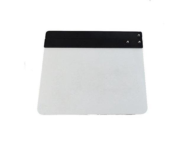 Professional Movie Directors Clapboard, Photography Studio Video TV Acrylic Clapper Board Dry Erase Film Slate Cut Action Scene Clapper with Color...