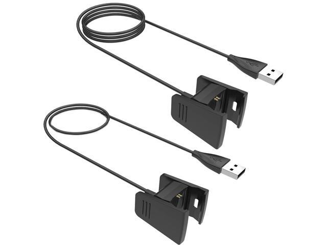 Charger, Replacement USB Charging Cable Cord for Smart Wristband (2-Pack, 1.8ft & 3.3ft)