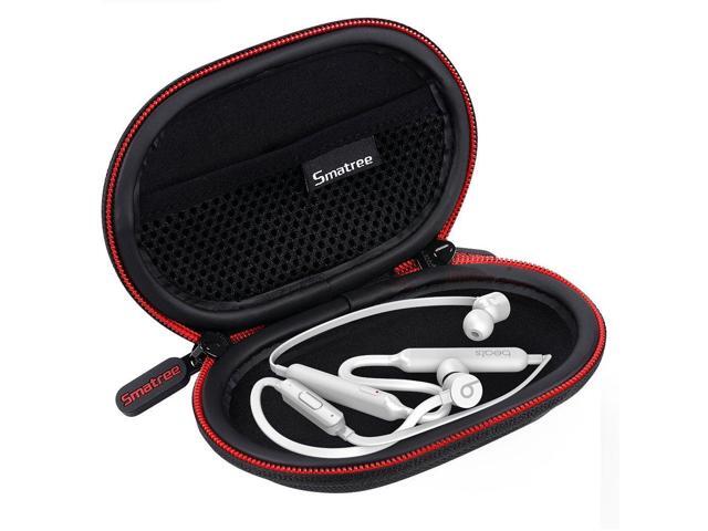 Headphone Hard Case Compatible with Earphones, Bluetooth Sports Headphones, Portable Carrying Case Storage Bag for Earphone, Earbud(Black)