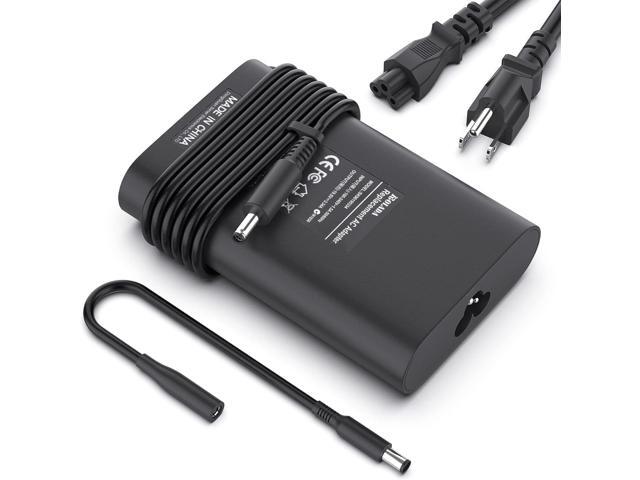 65W Laptop Charger for Inspiron 11/13/14/15/17 3000 5000 7000 Series, AC Adapter Power Supply Cord Replacement, 2 Tips (4.5mm and 7.4mm)