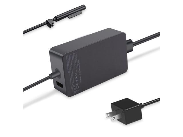 New 65W Laptop Charger Compatible with Surface Pro 9 8 7 6 5 4 3 X Power Adapter, Surface Laptop 1 2 3, Compatible with Both Surface Book...