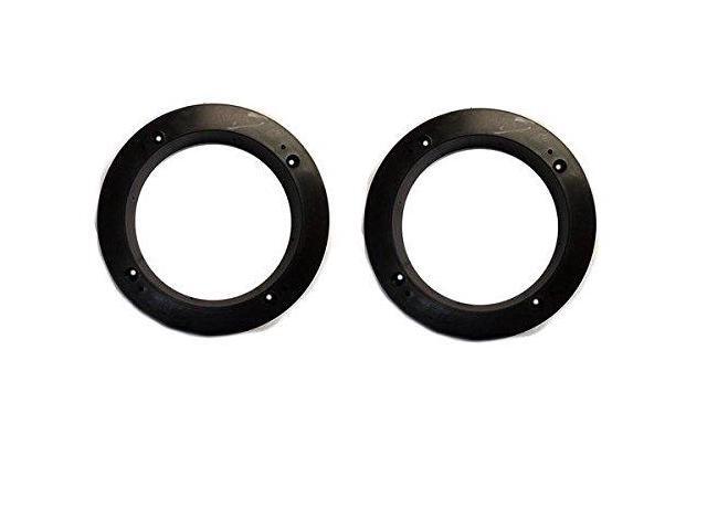 2 Pack Black Plastic 1' Depth Ring Adapter Spacer for 5.25'- 6' Car Speaker