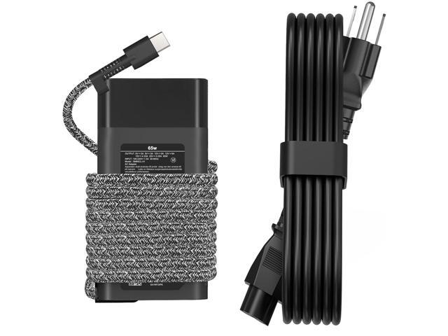 New Slim 65W USB C Laptop Charger Compatible with Chromebook X360, X360, X360, X360, Chromebook/Elite x2/Envy/ProBook Travel Type C Power Cord Supply