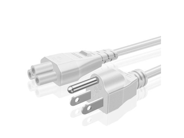 Universal Power Cord (3 Feet) - IEC320 C5 to NEMA 5-15P 3-Prong Power Extension Cable Wire Connector Socket Plug Jack for Laptop Notebook AC Power...