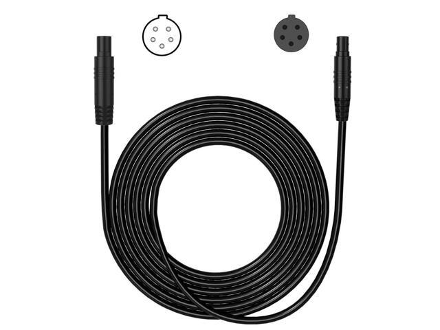 Dash Cam Rear View Backup Camera Reverse Car Recorder Cable 5 Pin Extension Cord (5 pin 16.5ft)