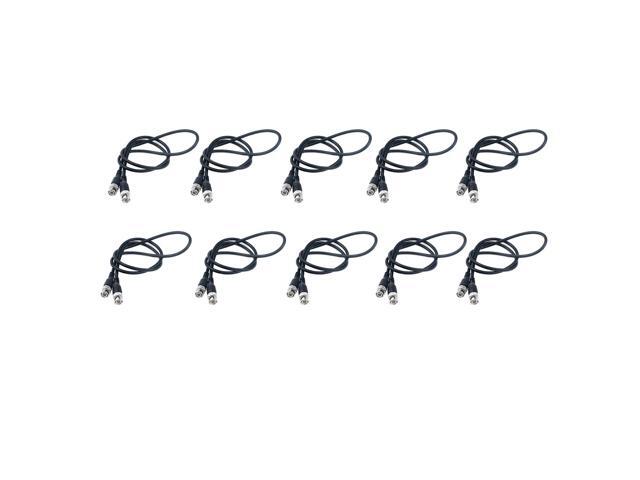 3 Feet 50-Ohm BNC Male to BNC Male Coaxial Cable Pack of 10