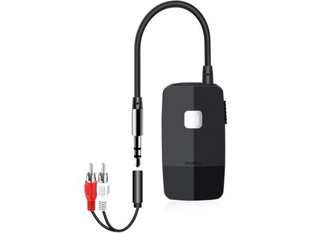 Advanced Bluetooth 5.4 Receiver for Home Stereo, Wireless Audio Adapter for Wired Speaker Car Stereo Music Streaming with 3.5mm RCA Jack, 20 Hours...