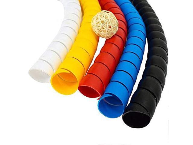 Dog and Cat Cord Protector 32.8ft Wire Protector Sleeve Covers for Cord Protects Your Pets from Chewing Through Insulated Cables 5 PCS/Pack 32.8ft...