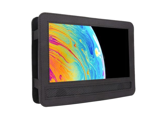 Car Headrest Mount Holder Strap Case for Swivel & Flip Style Portable DVD Player, Suitable for 11.5 inch DVD Player