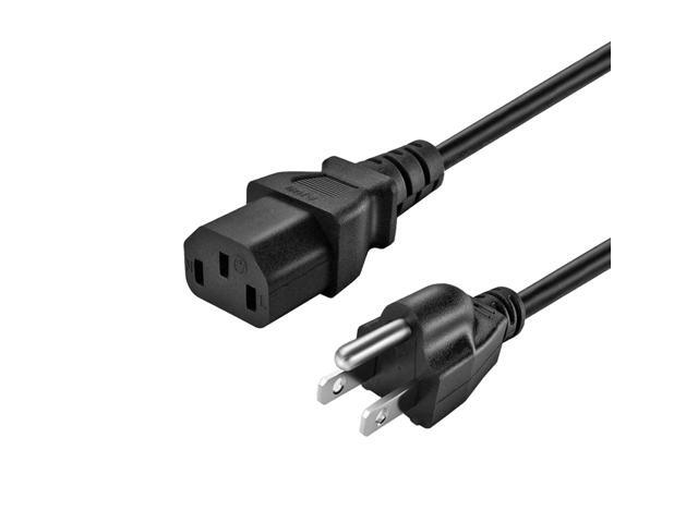 3 Prong Power Cord Compatible with Laserjet Pro MFP, M, and P Series