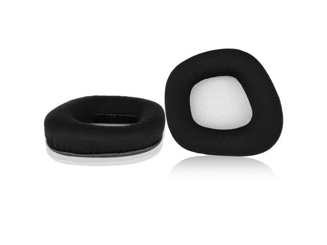 Replacement Memory Foam & Mesh Fabric Ear Cushion Pads Cover for Void & Void PRO RGB Wired/Wireless Gaming Headset ONLY (Black/Grey)