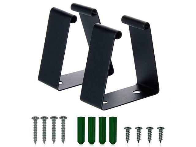 Heavy Duty Metal Power Strip Surge Protector Mounting Brackets, Compatible for All Models and Other Popular Brands
