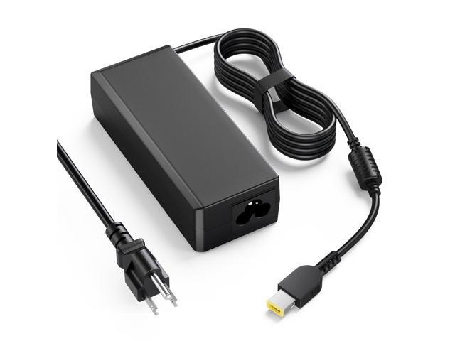 65W Laptop Charger Compatibility with ThinkPad T440 T450 T460 T470 X240 X250 X260 X270 E550 E560 L440 L450 E440 E450 Yoga 260 Yellow Square Tip AC...