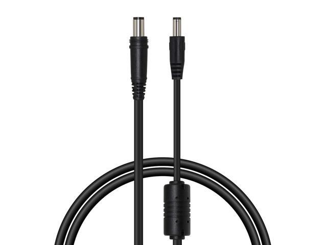 DC 12V Power Cord, 5.5 x 2.1mm Male to DC7406 Male Plug Power Supply Cable