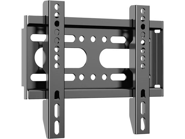 Wall Mount Fixed Monitor Bracket for Most 14-42' Flat Curved Screen 19 24 32 40 inch TV Monitor, Small Televisions Mount up to VESA 200x200mm 25KG...