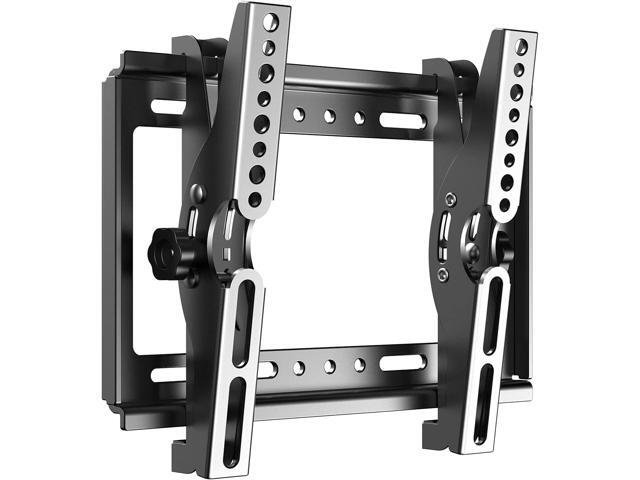 TV Mount for Most 14-42 Inches Flat Curved Screen TVs and Monitor, Fit 22 24 27 32 39 40' Universal Slim Profile Wall Mount Bracket Loading 55lbs,...